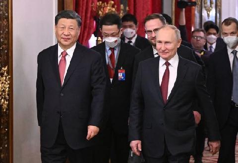 시진핑·푸틴 정상회담 시작…우크라 해결방안 주목
