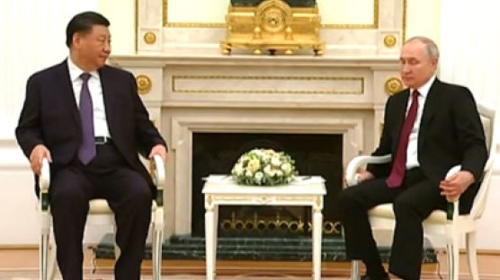 모스크바 국빈방문 시진핑 만난 푸틴 "우크라 해법 의논" 