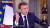 에마뉘엘 마크롱 프랑스 대통령이 22일(현지시간) 방송에 출연해 연금 개혁안에 대해 설명하고 있다. 프랑스 보도채널 BFMTV 트위터 캡처 