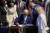  칩스법에 서명하고 있는 조 바이든 미국 대통령. AP