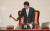 김진표 국회의장이 23일 서울 여의도 국회에서 열린 본회의에서 의사봉을 두드리고 있다. 뉴스1