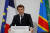에마뉘엘 마크롱 프랑스 대통령. AFP
