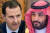 이란과 외교관계 정상화에 나선 사우디아라비아가 시리아와도 관계 복원에 나선다. 바샤르 알아사드 시리아 대통령(왼쪽), 무함마드 빈살만 사우디아라비아 왕세자. AFP=연합뉴스