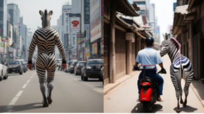 "어디선가 본듯한 힙함이다"…탈출 얼룩말 '세로' 패러디 화제