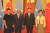 데이비드 파누엘로 미크로네시아연방 대통령(왼쪽 2번째)과 에드윈 파누엘로 여사(왼쪽)가 지난 2019년 12월 중국을 방문해 시진핑 중국 국가주석(왼쪽 3번째)과 펑리위안 여사(오른쪽)와 만나 기념사진을 찍고 있다. 사진 미크로네시아 연방 홈페이지 캡처