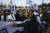 사법 개혁 지지자들이 27일(현지시간) 예루살렘에서 시위를 벌이고 있다. AP=연합뉴스 