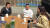 지난 27일 마윈 알리바바 창업주(가운데)가 중국 항저우 윈구 학교에 방문해 대화를 하고 있다. 사진=윈구학교 웨이보 캡처