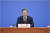 리창(李强) 중국 국무원 총리가 13일 제14기 전국인민대표대회(전인대) 제1차 회의 기자회견에 참석해 내외신 기자들의 질문에 답하고 있다. 사진 신화통신
