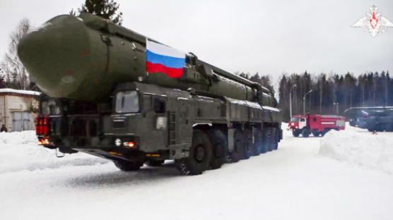 러시아, 사거리 1만2000㎞ '야르스 ICBM' 동원 핵전력 훈련