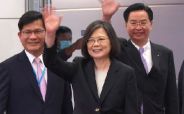 미국 가는 대만 총통에 중국 ”미 하원의장 만나면 결연한 반격”