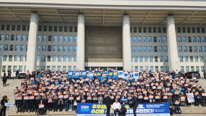 "日멍게는 사고 韓쌀 안되나"…野 '후쿠시마 수산물' 반대 삭발