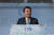 윤석열 대통령이 지난 1일 오후 대구 서문시장에서 열린 '서문시장 100주년 기념식'에서 기념사를 하고 있다. 사진 대통령실