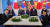 지난해 6월 29일 스페인 마드리드에서 열린 한-미-일 정상회담 모습. 왼쪽부터 윤석열 대통령, 조 바이든 미국 대통령, 기시다 후미오 일본 총리. 5월 일본 히로시마에서 재회가 예상된다.[대통령실사진기자단]