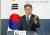 임수석 외교부 대변인이 지난달 28일 오후 서울 종로구 외교부 청사에서 브리핑하는 모습. 뉴스1.