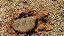 "이재명 선친묘소에 돌 묻었다" 주장 남성, 2시간반 경찰조사