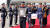10일 오전 인천국제공항에서 열린 황기환 애국지사 유해 영접행사에서 국방부 의장대가 유해를 운구하고 있다. 공항사진기자단