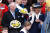 찰스왕 3세와 그의 배우자 카밀라가 이달 6일(현지시간) 잉글랜드 북부의 요크에서 열린 부활절 행사에 참석했다. AFP=연합뉴스
