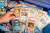 다양한 종류의 포켓몬 카드. AFP=연합뉴스