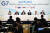 15일 홋카이도 삿포로에서 개막한 주요 7개국(G7) 기후·에너지·환경 장관 회의 참가자들이 기자회견을 갖고 있다. 연합뉴스