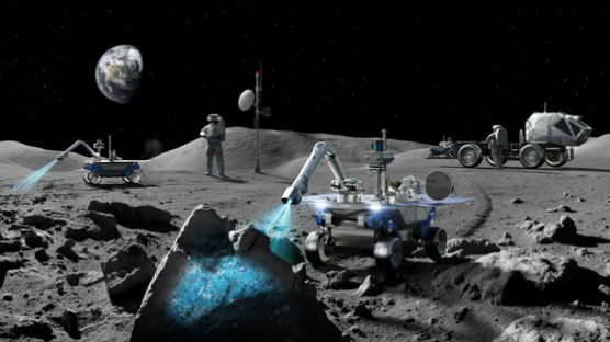 달 표면 누빈다…탐사차량 로버, 현대차 컨셉트 이미지 보니