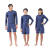 일본 중학교 3곳에서 지난해 6월 시범적으로 도입한 남녀공용 수영복 모습. 가슴과 허리 부분이 여유로워 몸선이 잘 드러나지 않아 학생들의 호평을 받으면서 올해 200곳 이상의 학교에서 이 수영복 도입을 검토하고 있다. 사진 풋마크 홈페이지 캡처