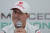 미하엘 슈마허가 지난 2012년 10월 일본 스즈카시 서킷 기자회견에서 F1 은퇴를 발표하고 있다. AP=연합뉴스