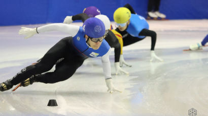 베이징 금메달리스트 황대헌, 쇼트트랙 선발전 1위