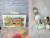 수제냅킨을 붙이고 수채물감으로 그림을 그려 완성한 원목 티슈 케이스(왼쪽 사진). 소주병을 재활용해 만든 냅킨아트 꽃병.