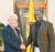 윌리엄 루토 케냐 대통령(오른쪽)은 박옥수 목사를 만나 마인드교육 확대를 약속했다.