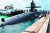 괌에 입항한 미국 전략핵잠수함(SSBN) '메인함'. 미 태평양함대 트위터. 연합뉴스