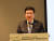 제2회 세계 ESG 포럼에서 삼성 그룹의 ESG 경영을 소개하는 이찬희 삼성 준법감시위원장. 강찬수 기자
