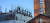 북한 노동자들이 지난달 말 러시아 연해주 블라디보스토크 도심에 있는 대형 공사현장 고층부에서 철근으로 건물의 뼈대를 만드는 골조공사를 진행하는 모습. 사진 강동완 동아대 교수