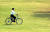 노무현 전 대통령이 2003년 청남대 골프장에서 탔던 자전거가 별관에 전시돼 있다. [청와대사진기자단]