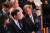 찰스 3세 영국 국왕의 대관식에 참석한 차남 해리 왕자(오른쪽). 로이터=연합뉴스