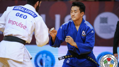 유도 이준환, 세계선수권 동메달…8강서 일본 나가세 제압