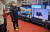 지난 2월 러시아 모스크바의 한 가전제품 판매점에 진열된 TV 제품. LG전자의 올레드 TV를 비롯해 다양한 국가의 전자제품이 전시돼 있다. AFP=연합뉴스