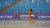 폭우 뚫고 달리는 캄보디아의 보우 삼낭 선수. 사진 IOC 제공