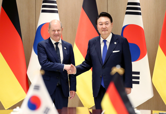 尹 "독일과 국방·방산 협력…군사비밀정보보호 협정 맺겠다"