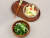 달지 않은 양배추피클(사진 위쪽)과 아삭한 식감의 참나물무침. 사진 쿠킹