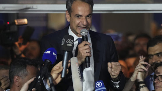 그리스 집권당, 총선 압승…과반 확보엔 실패해 2차 총선 유력