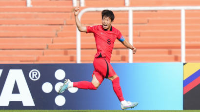 [U-20월드컵] ‘이승원 선제골’ 한국, 거함 프랑스에 전반 1-0 리드