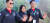 24일 말레이시아 랑카위에서 열린 LIMA 행사장에서 현지 대학생인 나빌라 하이파가 블랙이글스 4번 조종사인 김기혁 대위(오른쪽), 5번 조종사 정한울 대위와 사진을 찍고 있다. 김민상 기자