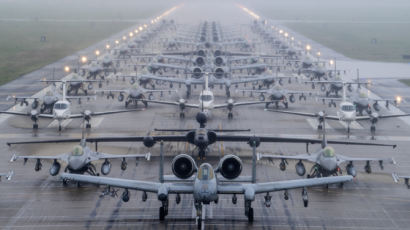 美공군, 이달초 F-16 동원 '엘리펀트 워크'…대북경고 메시지