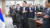 윤석열 대통령이 23일 대통령실 청사에서 국무회의에서 장관들과 함께 국기에 대한 경례를 하고 있다. 사진 대통령실
