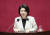 국민의힘 조은희 의원이 지난달 5일 오후 국회에서 열린 본회의에서 대정부 질문을 하고 있다. 연합뉴스