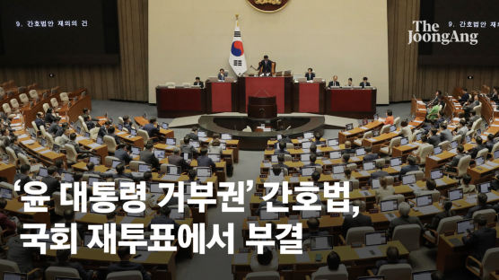 [속보]'尹 거부권' 간호법안, 국회 재투표서 부결…법안 폐기