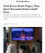 31일 한국의 대피 경보 소동 소식을 전한 뉴욕타임스. 뉴욕타임스 홈페이지 캡처 