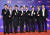 엑소(EXO)가 지난 2017년 12월 1일 오후 홍콩 아시아 월드 엑스포 아레나에서 열린 '2017 MAMA(Mnet Asian Music Awards, 엠넷 아시안 뮤직 어워즈)'에 참석해 포즈를 취하고 있다. 왼쪽부터 찬열, 디오, 카이, 수호, 첸, 시우민, 백현, 세훈. 사진 CJ E&M