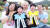 지난달 13일 오후 서울대학교 운동장에서 열린 제1회 쌍둥이 플러스 홈커밍데이 행사에 참석한 쌍둥이 가족이 서울대병원 산부인과 전종관 교수(가운데)와 기념촬영하고 있다. 강정현 기자