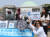 소비자기후행동 회원들이 세계 환경의 날인 5일 서울 여의도 국회 앞에서 기자회견을 열고, 세탁 과정에서 많은 미세플라스틱이 배출된다는 점을 강조하는 퍼포먼스를 펼치고 있다.뉴스1